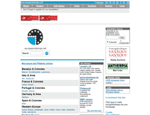 Tablet Screenshot of europeanstamps.net
